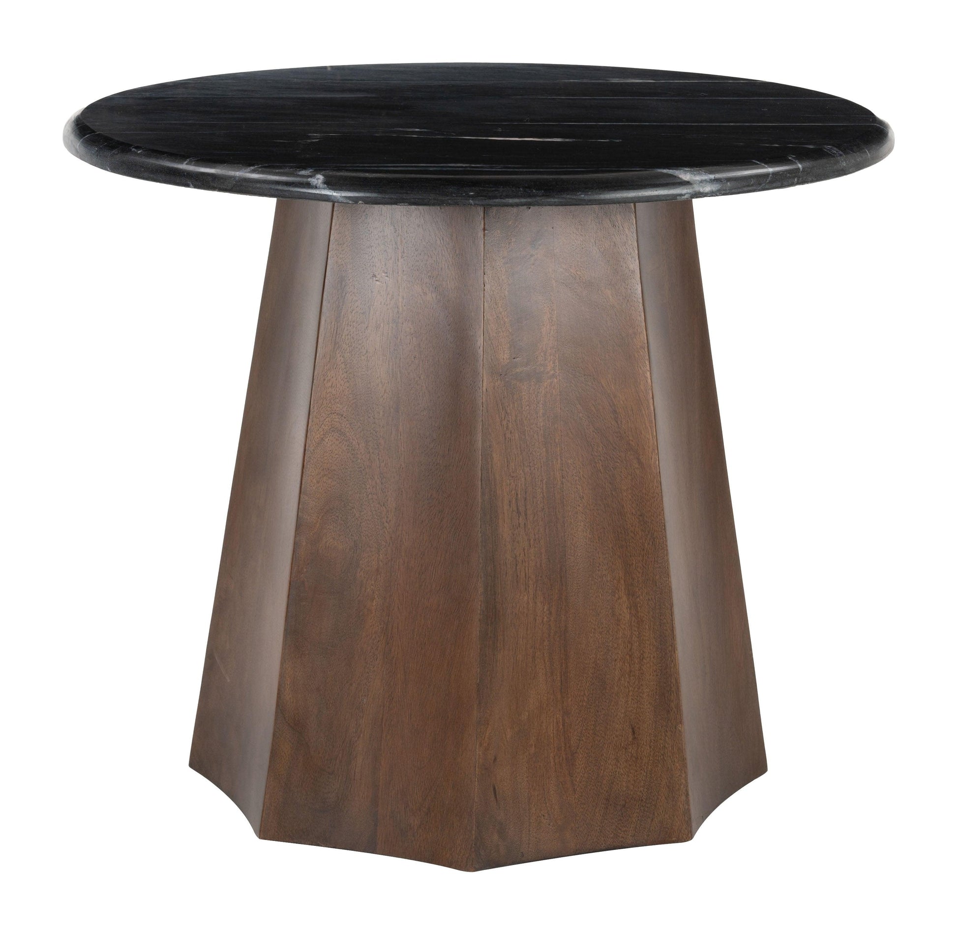 Aipe Accent Table Black & Brown - Disselt Designs