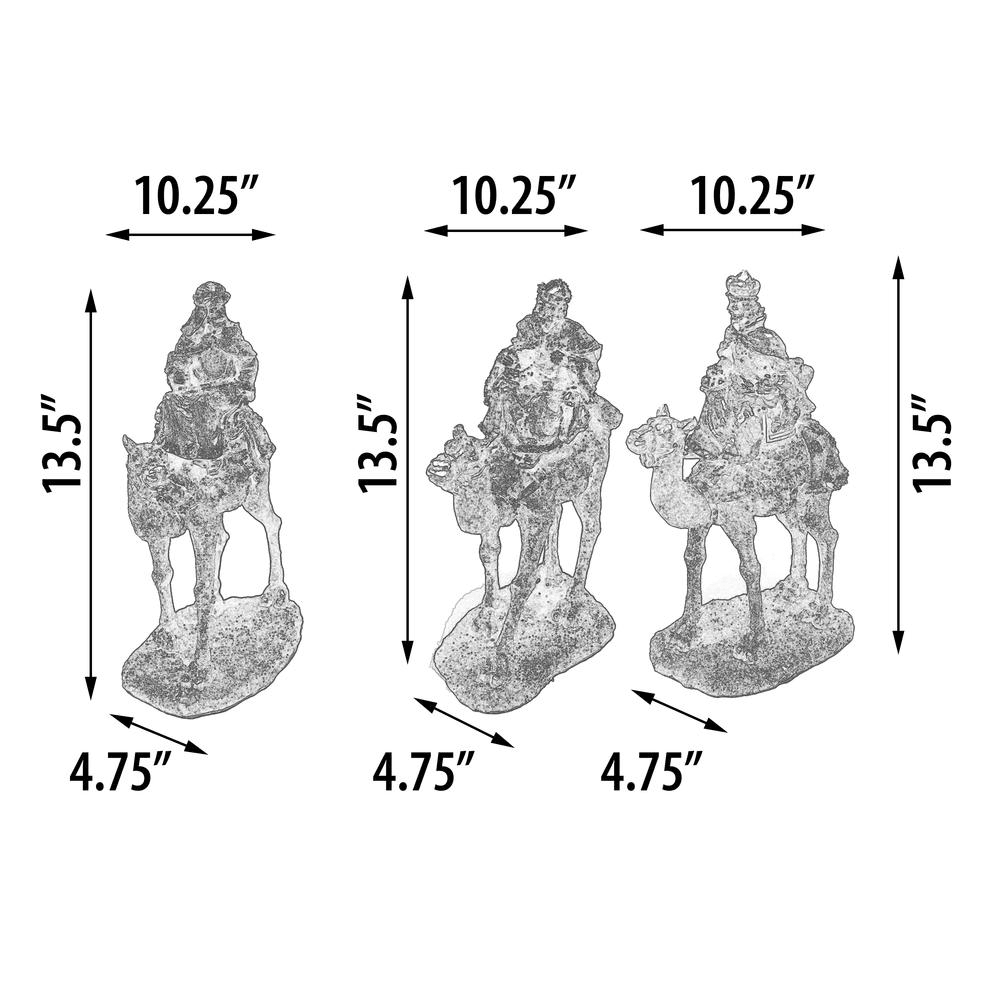 Three Kings of Christmas Figurines - Disselt Designs