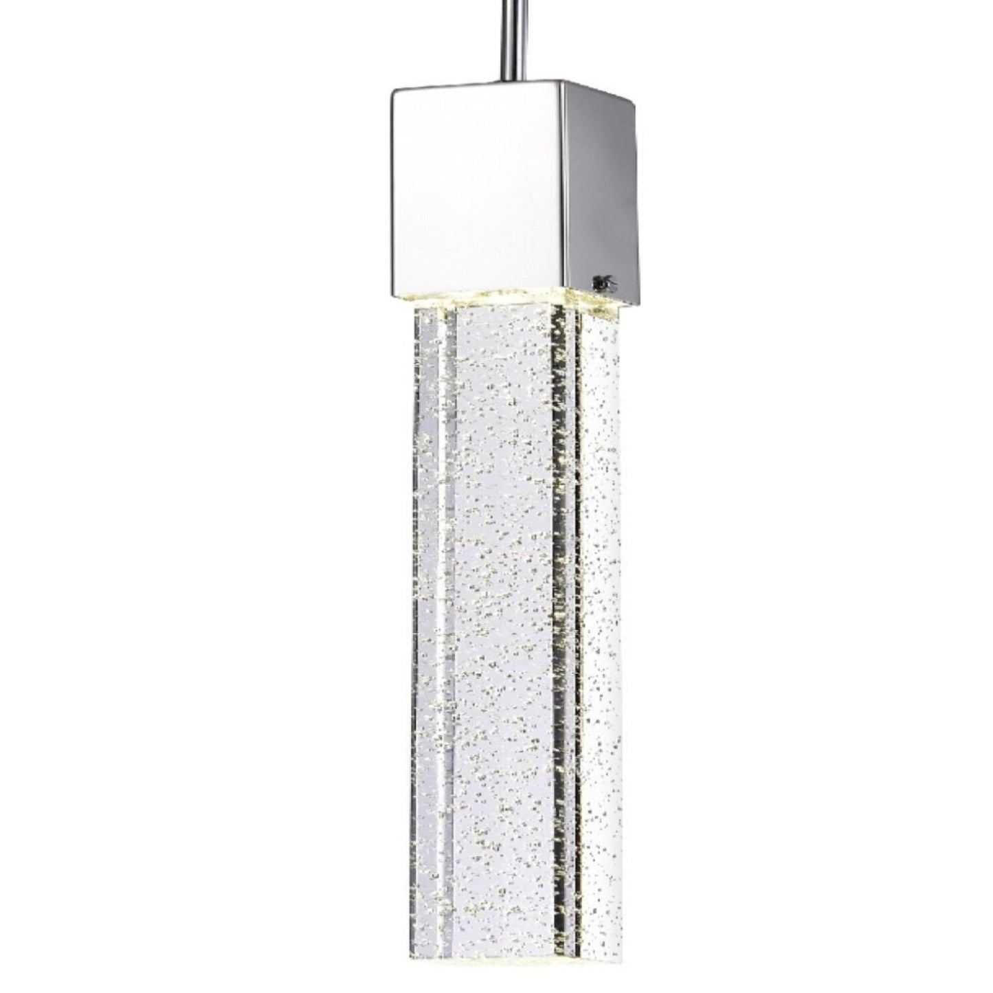Rectangular Crystal Pendant // XL 1 light - Disselt Designs