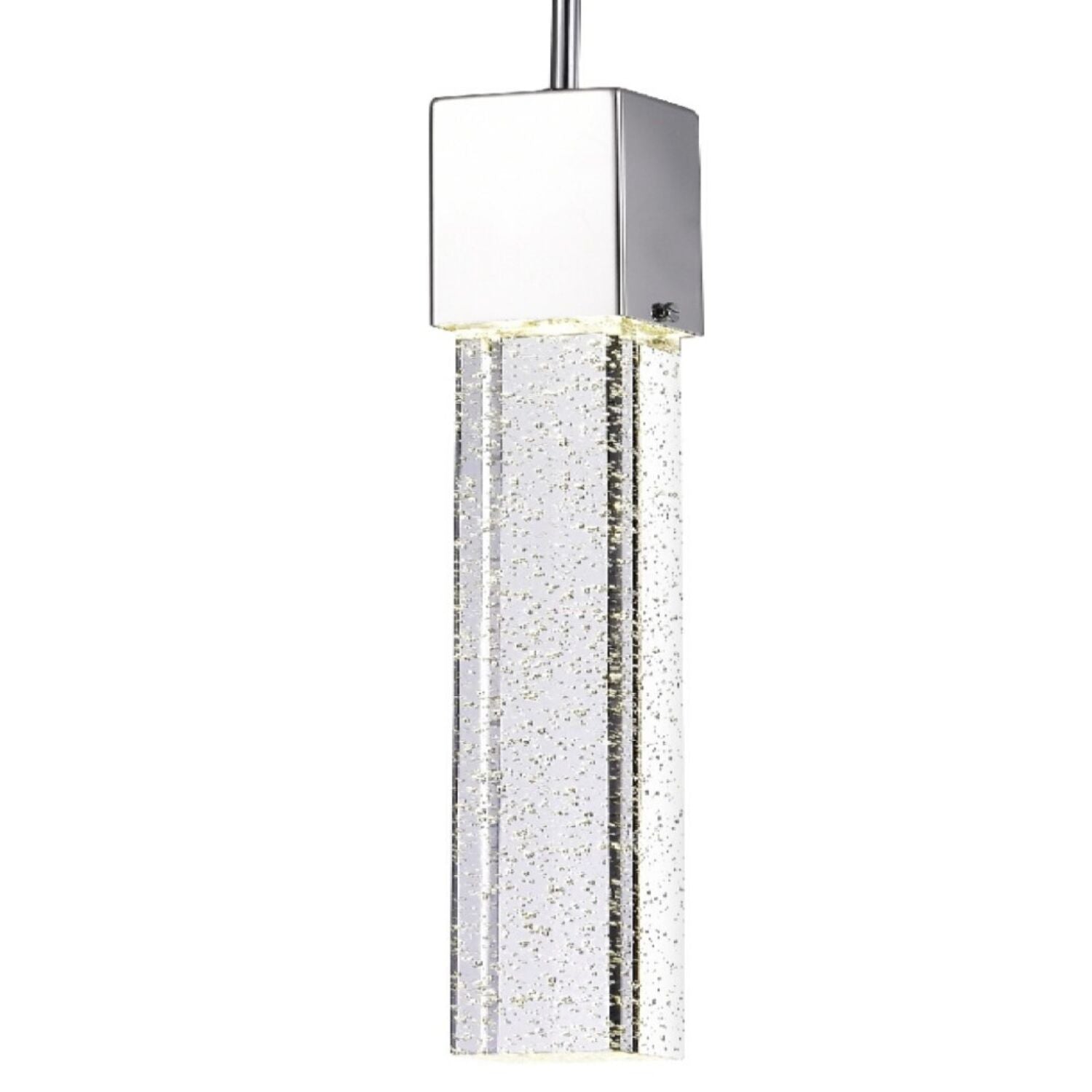 Rectangular Crystal Pendant // XL 1 light - Disselt Designs