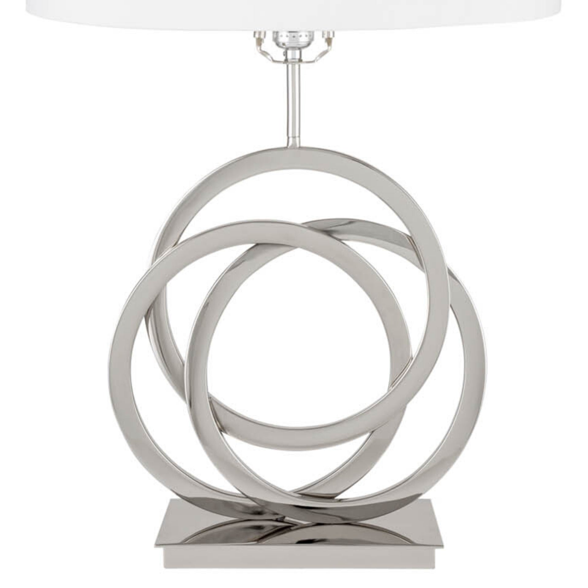 Origami LED Table Lamp // Chrome - Disselt Designs