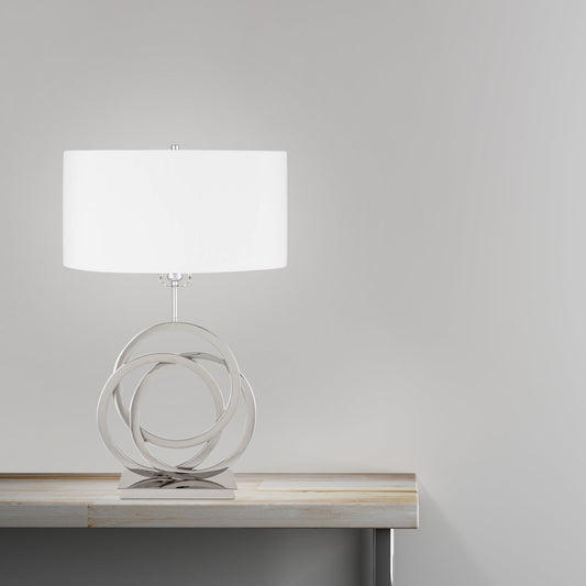 Origami LED Table Lamp // Chrome - Disselt Designs