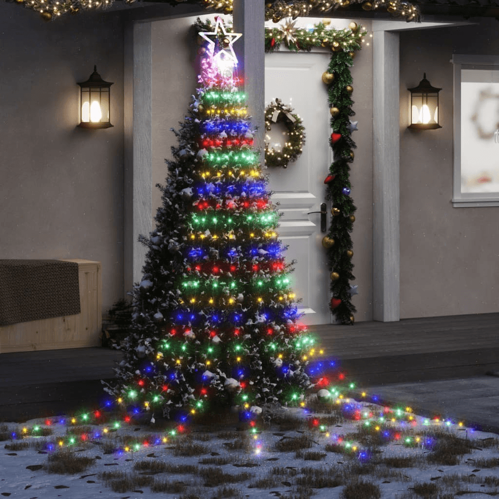 ILLUMINATE | Christmas Tree Light 320 LEDs Colorful 147.6" - Disselt Designs