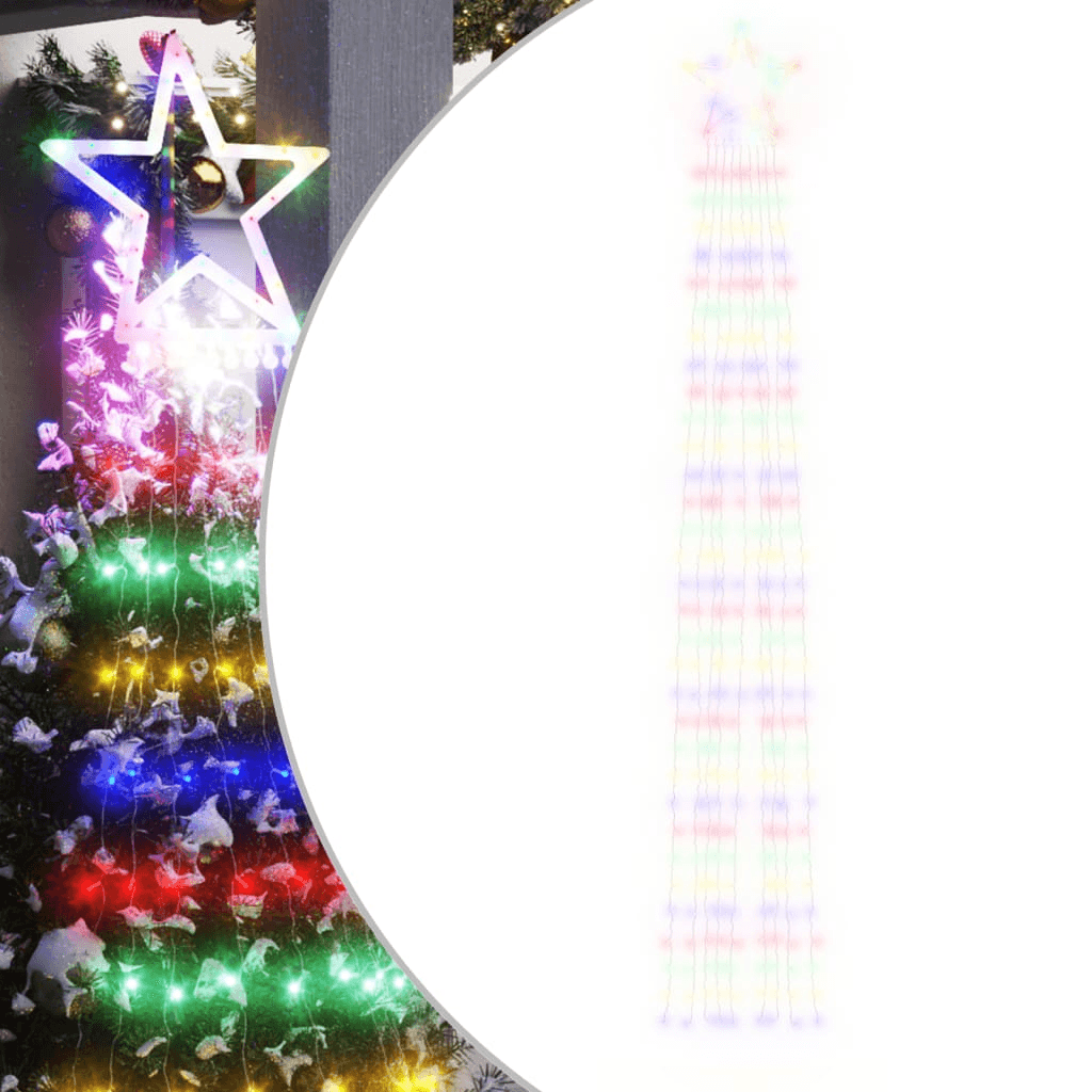 ILLUMINATE | Christmas Tree Light 320 LEDs Colorful 147.6" - Disselt Designs