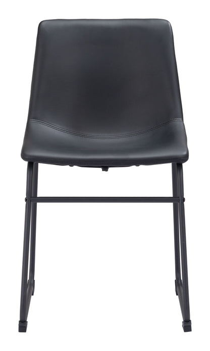 Smart Dining Chair (Set of 2) Black - Disselt Designs