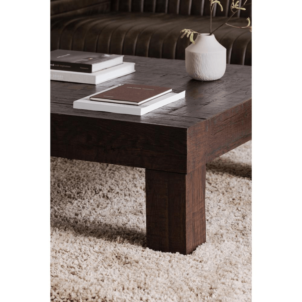 EVANDER | Reclaimed Oak Coffee Table - Disselt Designs