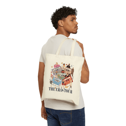 Taylor Swift The Eras Tour Cotton Canvas Tote Bag - Disselt Designs