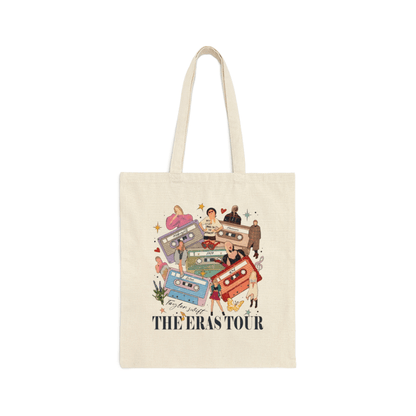 Taylor Swift The Eras Tour Cotton Canvas Tote Bag - Disselt Designs