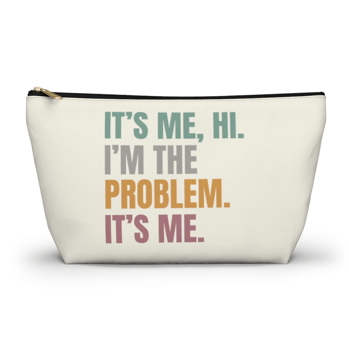 Taylor Travel/Cosmetic Bag w T-bottom -- IT'S ME, HI... - Disselt Designs