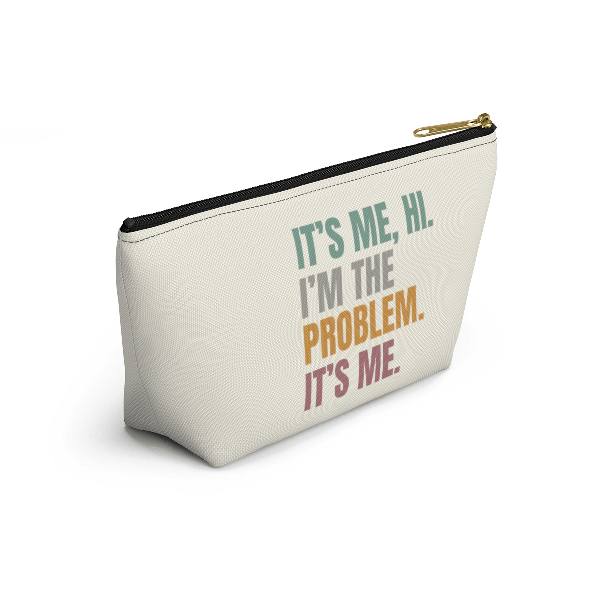 Taylor Travel/Cosmetic Bag w T-bottom -- IT'S ME, HI... - Disselt Designs