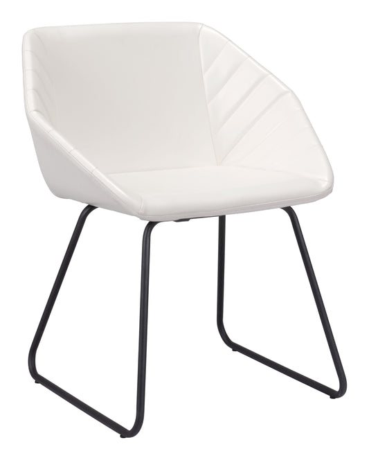 Miguel Dining Chair (Set of 2) White - Disselt Designs