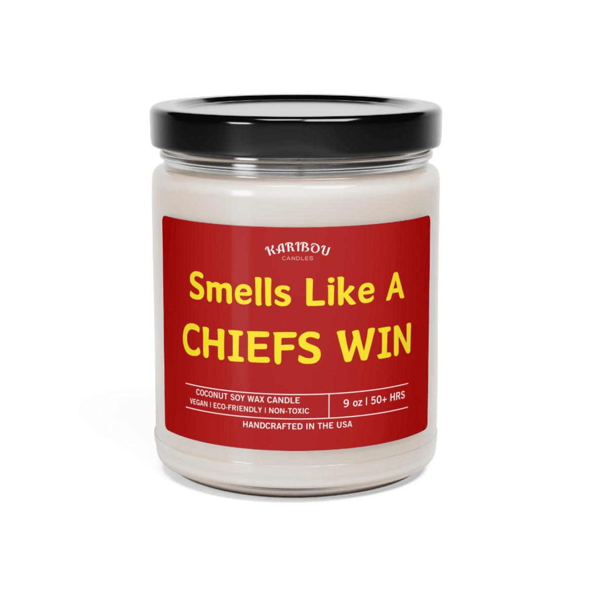 Smells like a Chief Win - Scented Soy Candle, 9oz - Disselt Designs