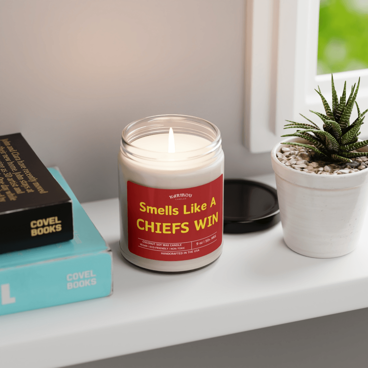 Smells like a Chief Win - Scented Soy Candle, 9oz - Disselt Designs