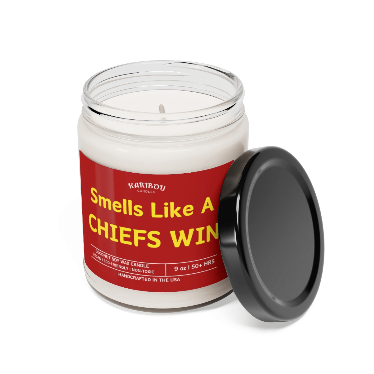 Smells like a Chief Win - Scented Soy Candle, 9oz - Disselt Designs