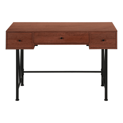 JORDAN | Cherry Finish Computer Desk for Home Office - Disselt Designs