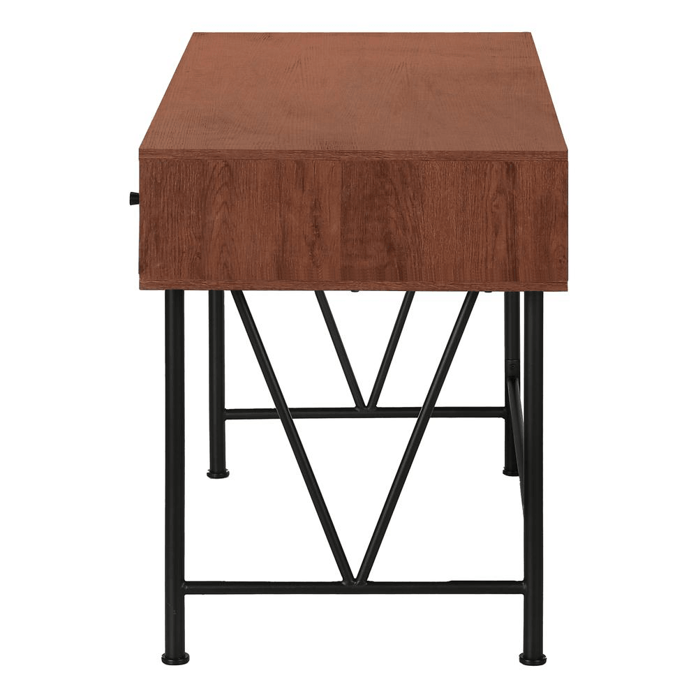 JORDAN | Cherry Finish Computer Desk for Home Office - Disselt Designs