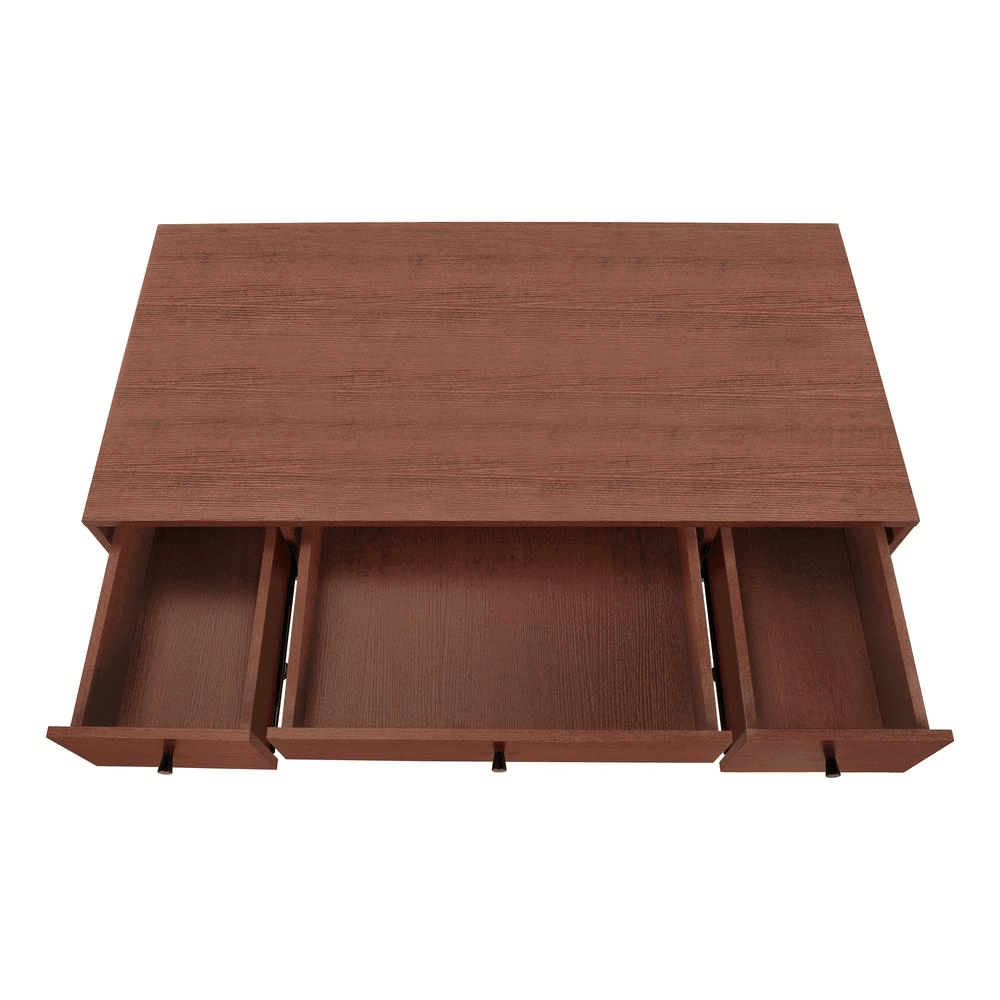 JORDAN | Cherry Finish Computer Desk for Home Office - Disselt Designs