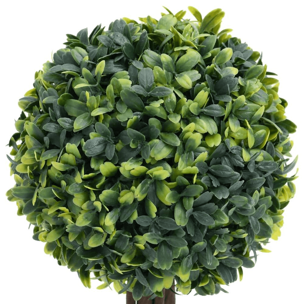 BOXWOOD | Artificial Boxwood Plants, 2 pcs with Pots, Ball Shaped 22" - Disselt Designs