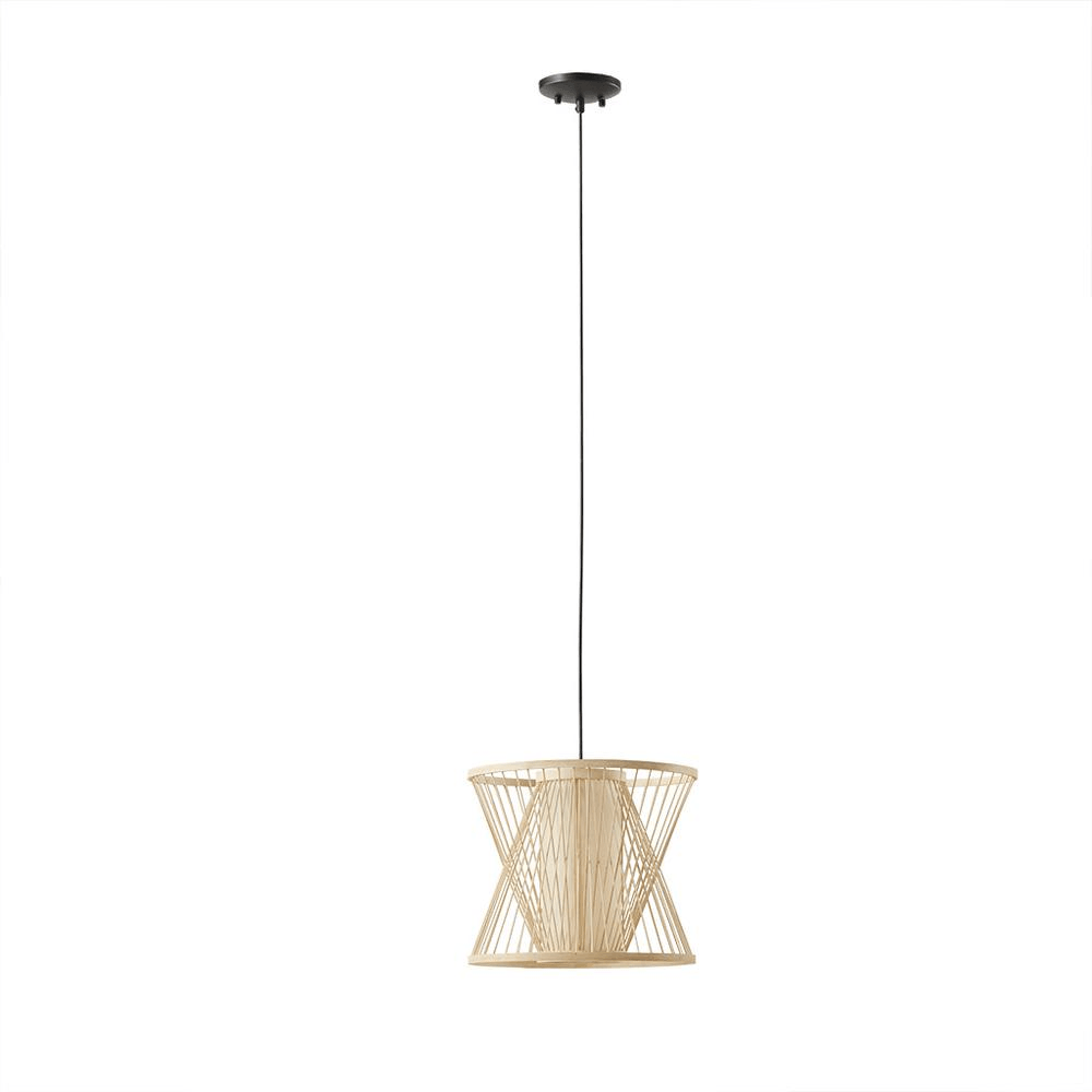 ARIA | Geometric Bamboo Pendant - Disselt Designs