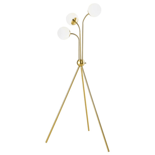 MILEY | Trio Tree Floor Lamp Gold - Disselt Designs