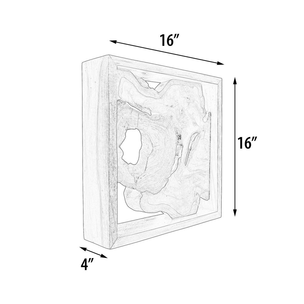 BETHANIA | Exotic Teak Framed Wall Decor - Disselt Designs
