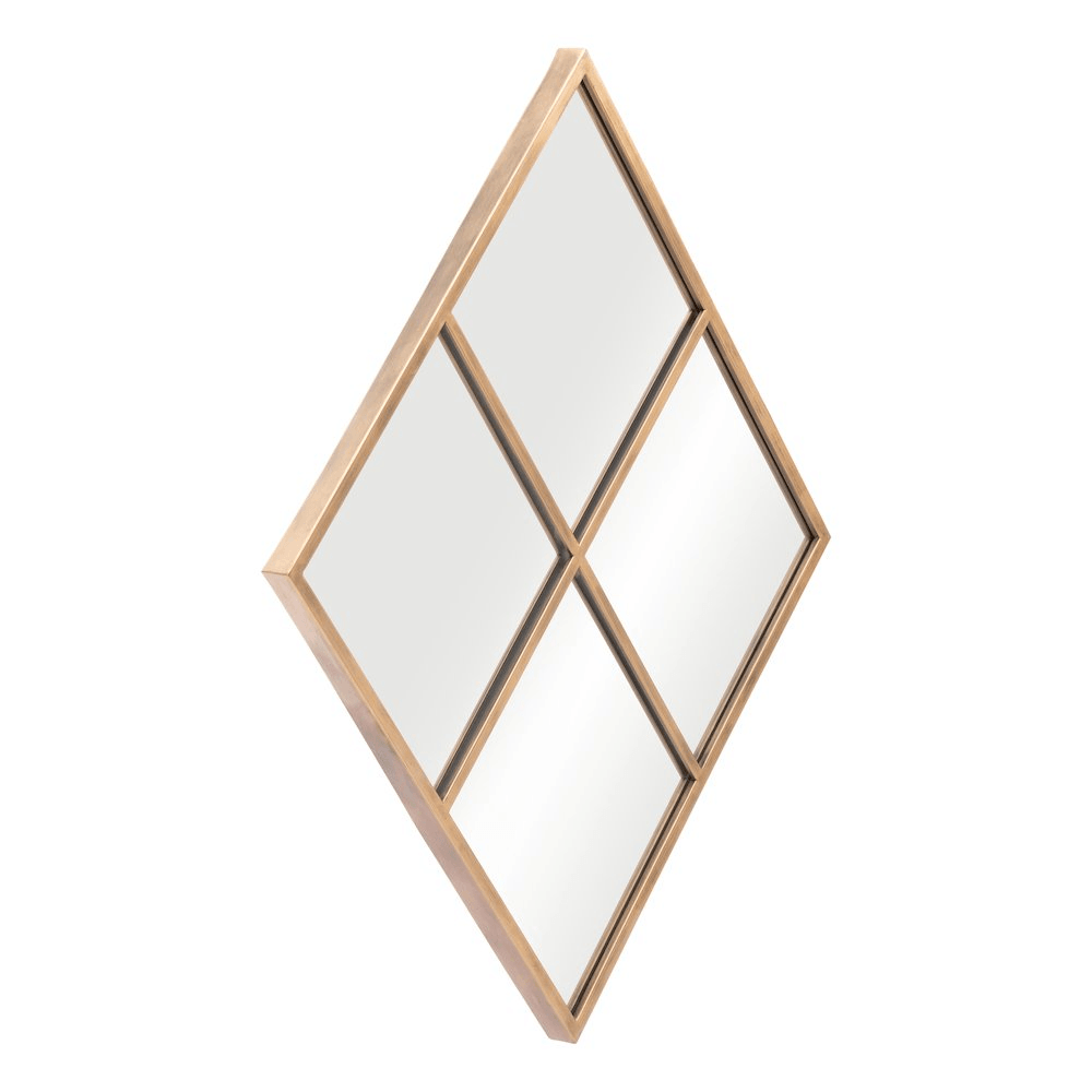 MEO | Geometric Gold Mirror - Disselt Designs