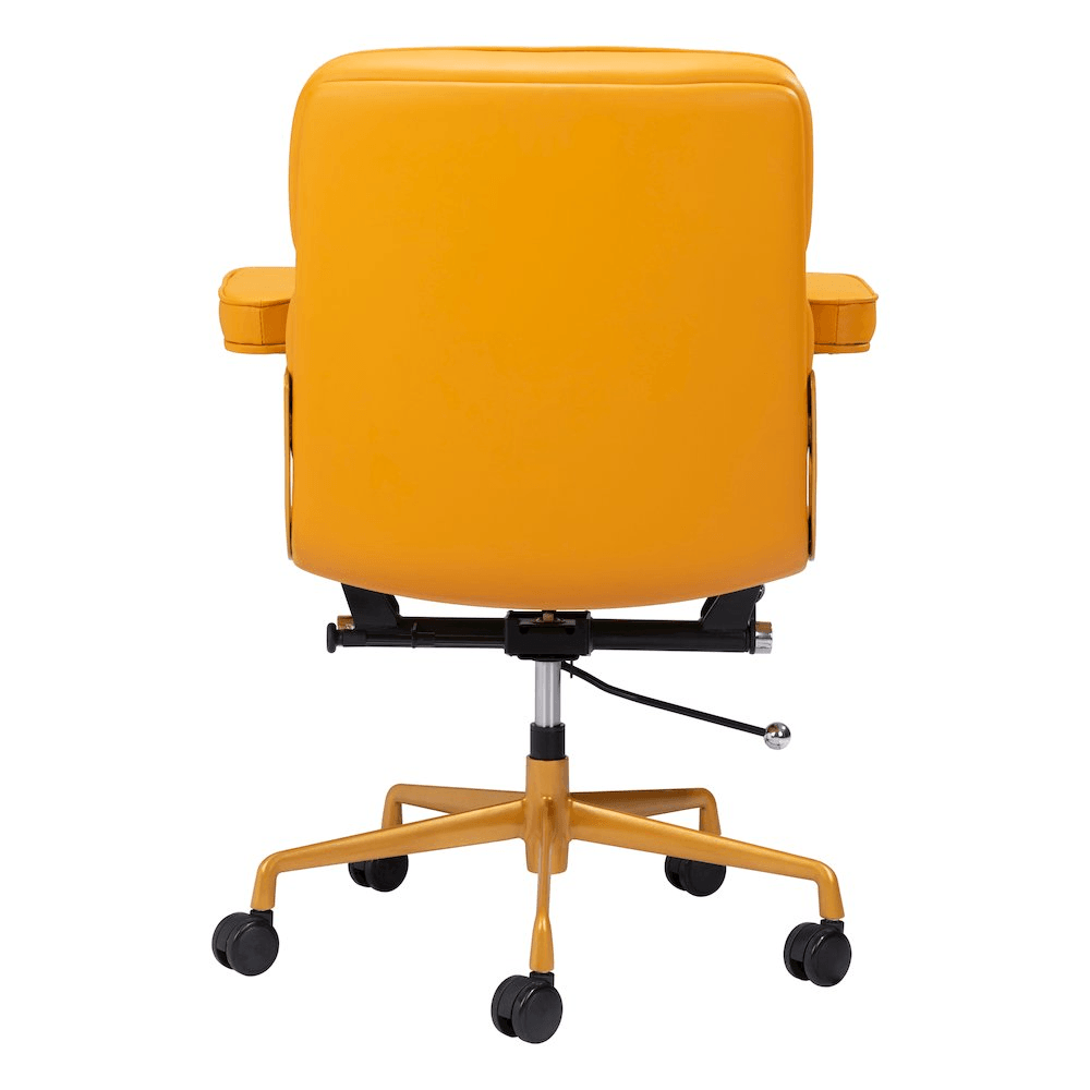 SMITHS | Yellow Office Swivel Chair - Disselt Designs