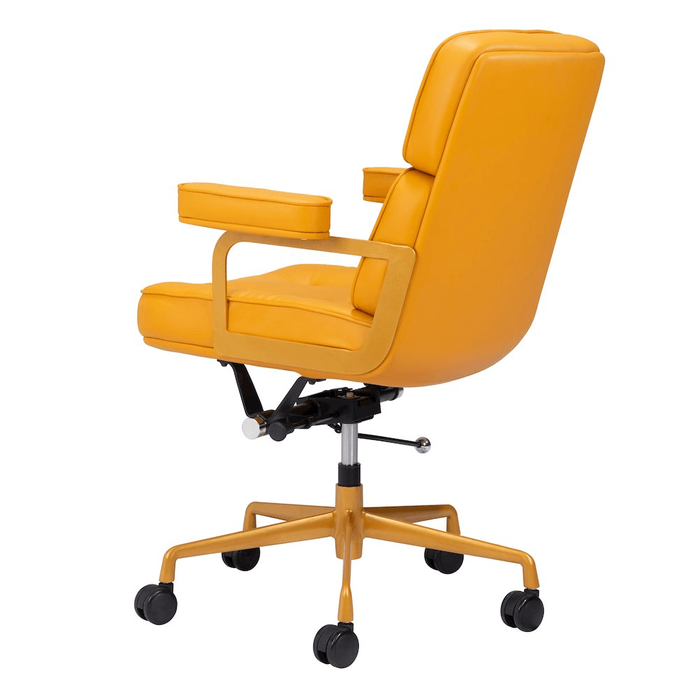 SMITHS | Yellow Office Swivel Chair - Disselt Designs