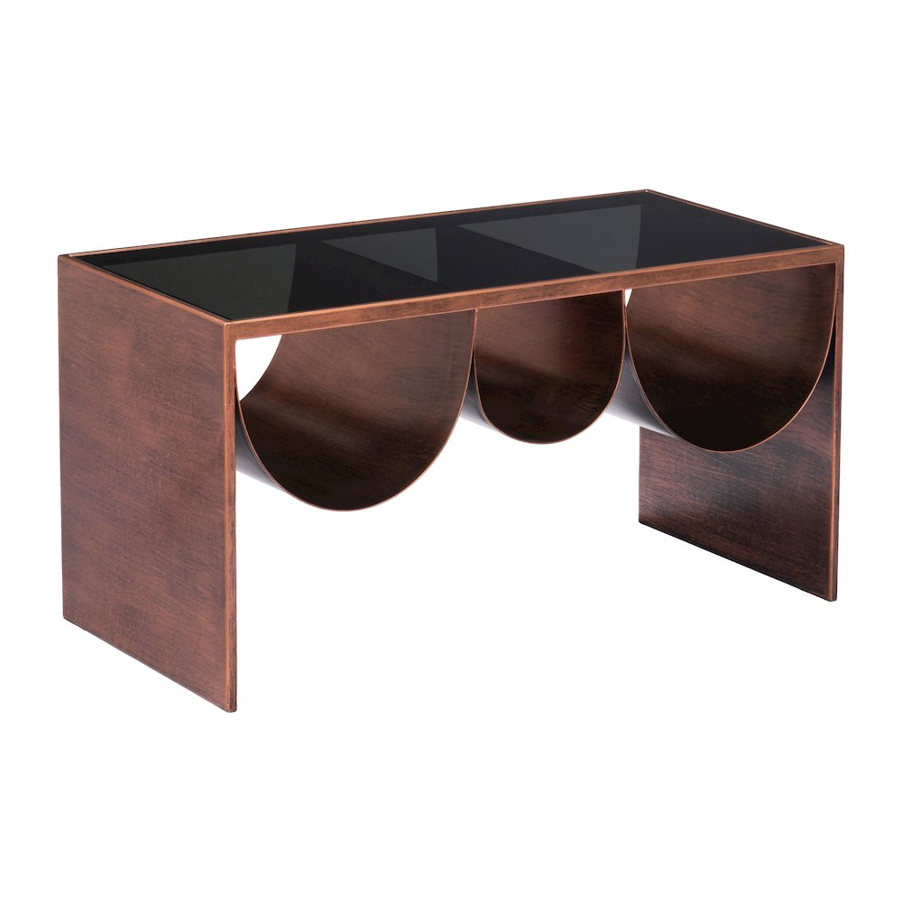 AVEIRO | Copper & Black Coffee Table