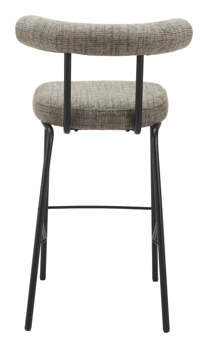 Kede Barstool Green Tweed - Disselt Designs