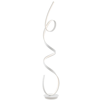 Amsterdam LED Dimmable 63" Floor Lamp // White - Disselt Designs