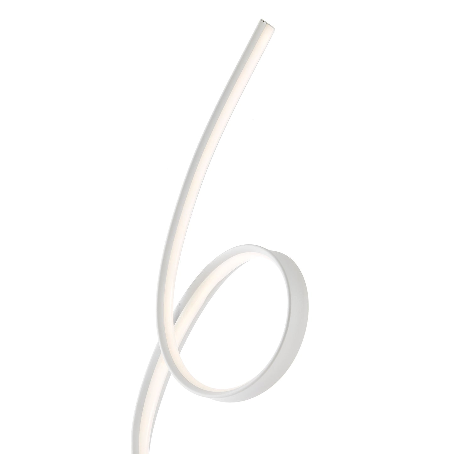 Amsterdam LED Dimmable 63" Floor Lamp // White - Disselt Designs