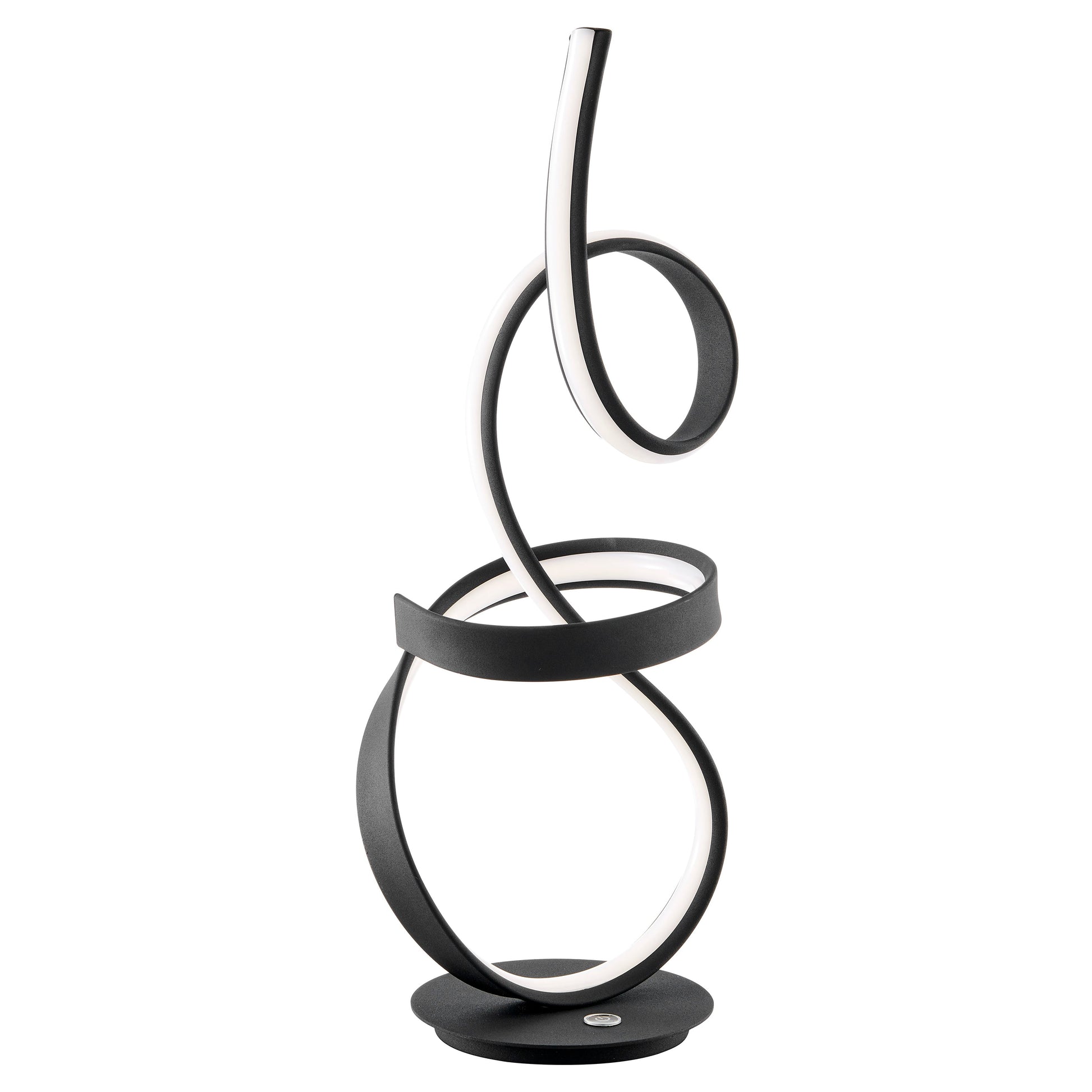 Amsterdam LED with Touch Dimmer Table Lamp // Black - Disselt Designs