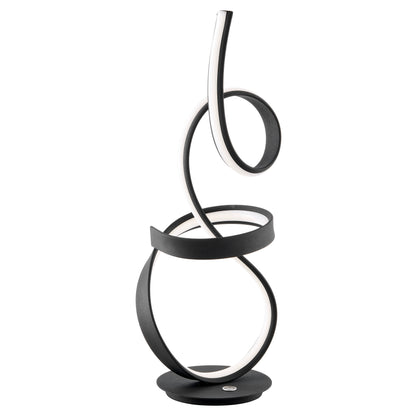 Amsterdam LED with Touch Dimmer Table Lamp // Black - Disselt Designs