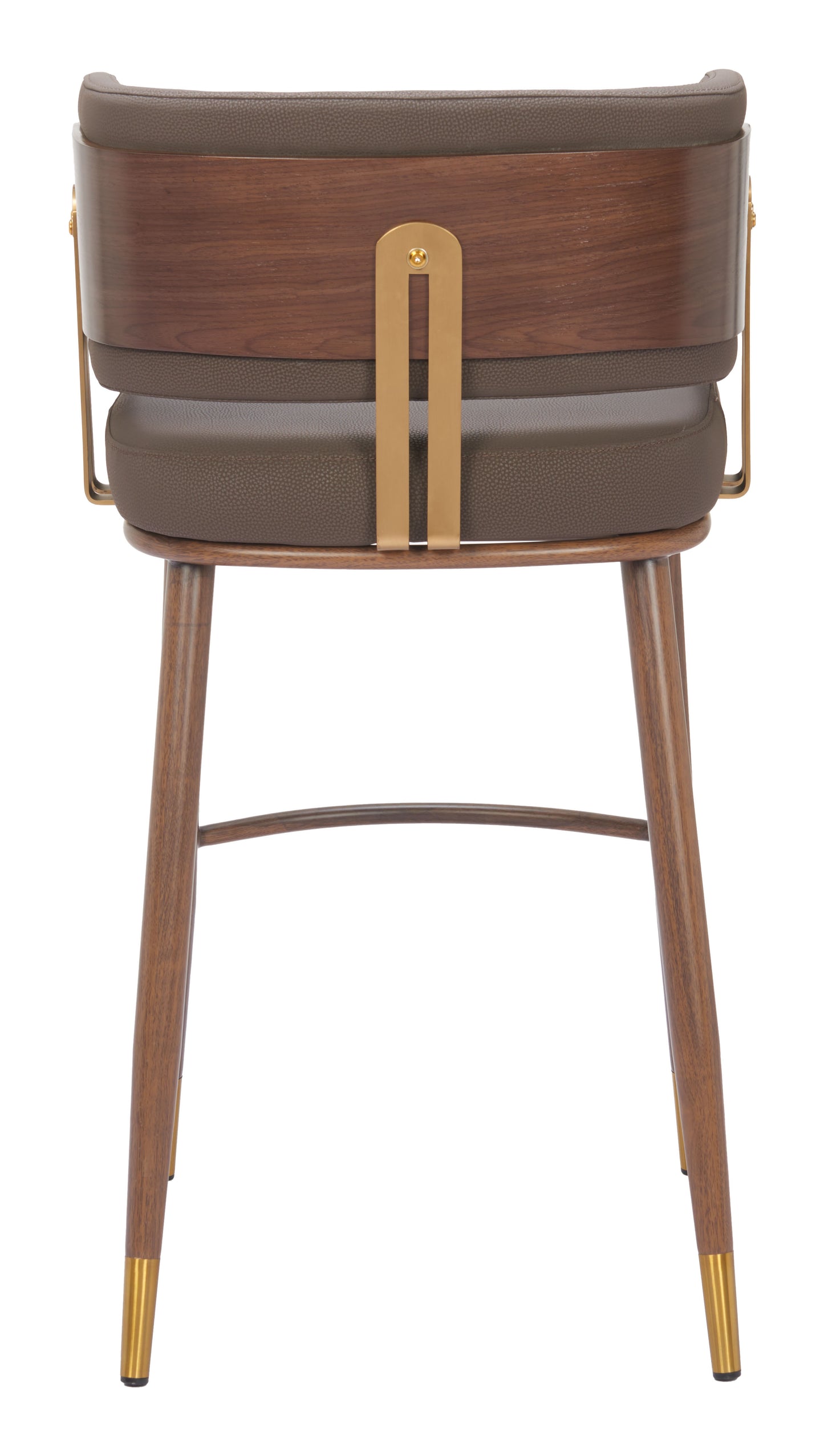 Brew Barstool Brown & Walnut - Disselt Designs