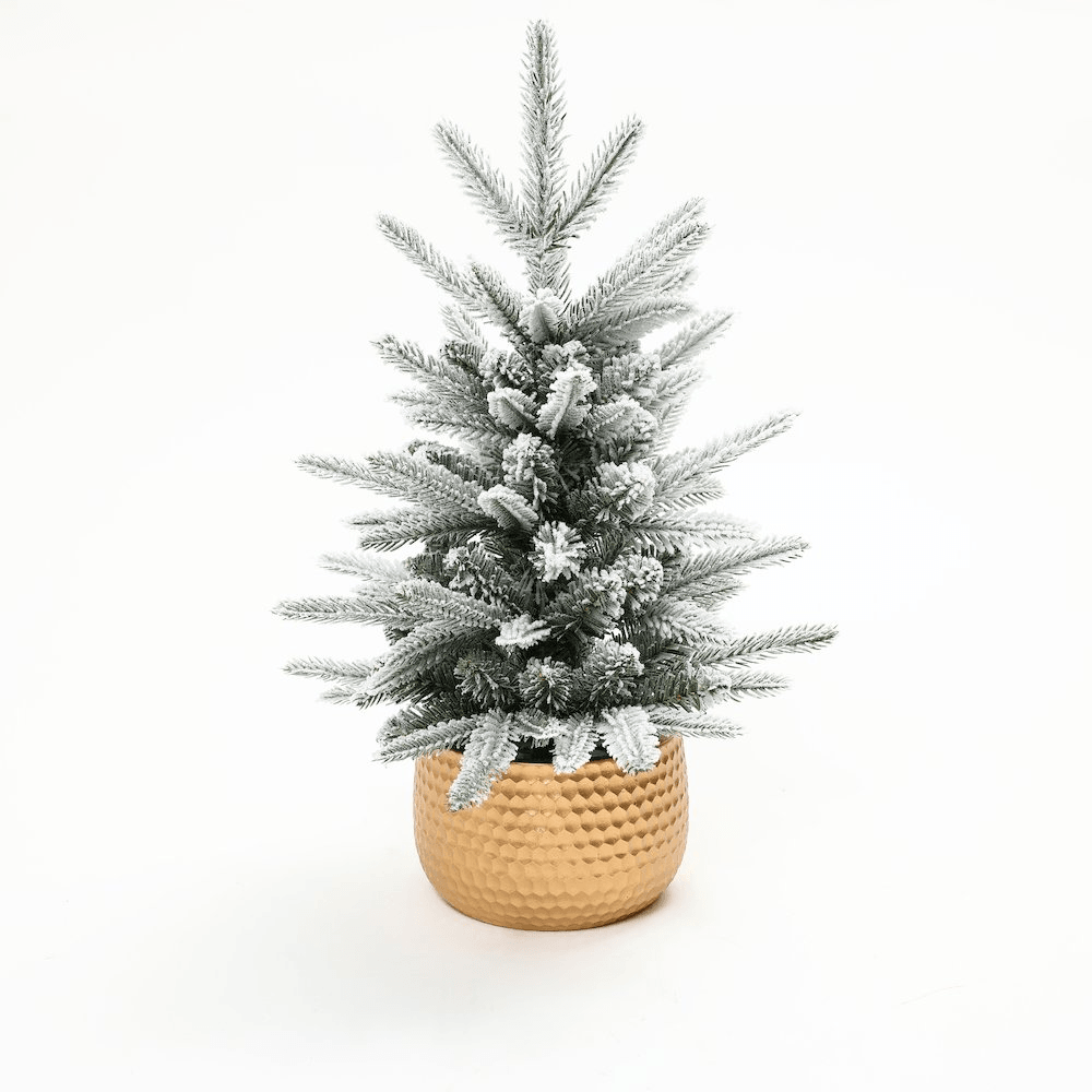 COZY TREE | 1.5Ft Flocked Artificial Tree Potted - Disselt Designs