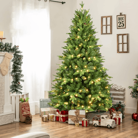 GREEN PRE-LIT 5 | 5 FT Prelit Christmas Tree - Disselt Designs