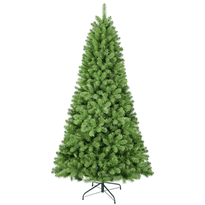 GREEN UNLIT 7 | 7FT Unlit Green Memory Wire Christmas tree - Disselt Designs