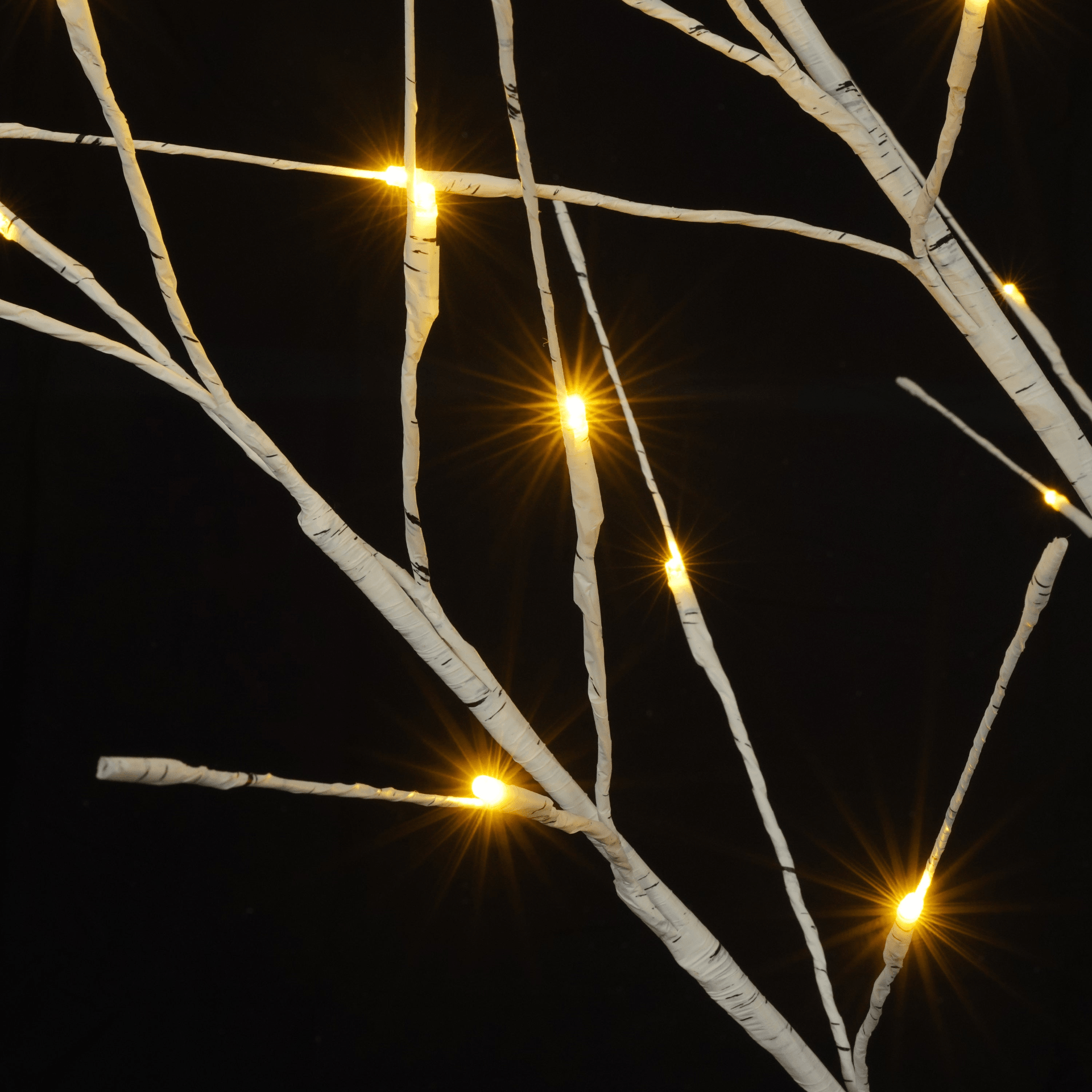 BIRCH TRIO | Set of Lighted Birch Trees, 4FT 48 LED/5FT 72 LED/6FT 96 LED - Disselt Designs