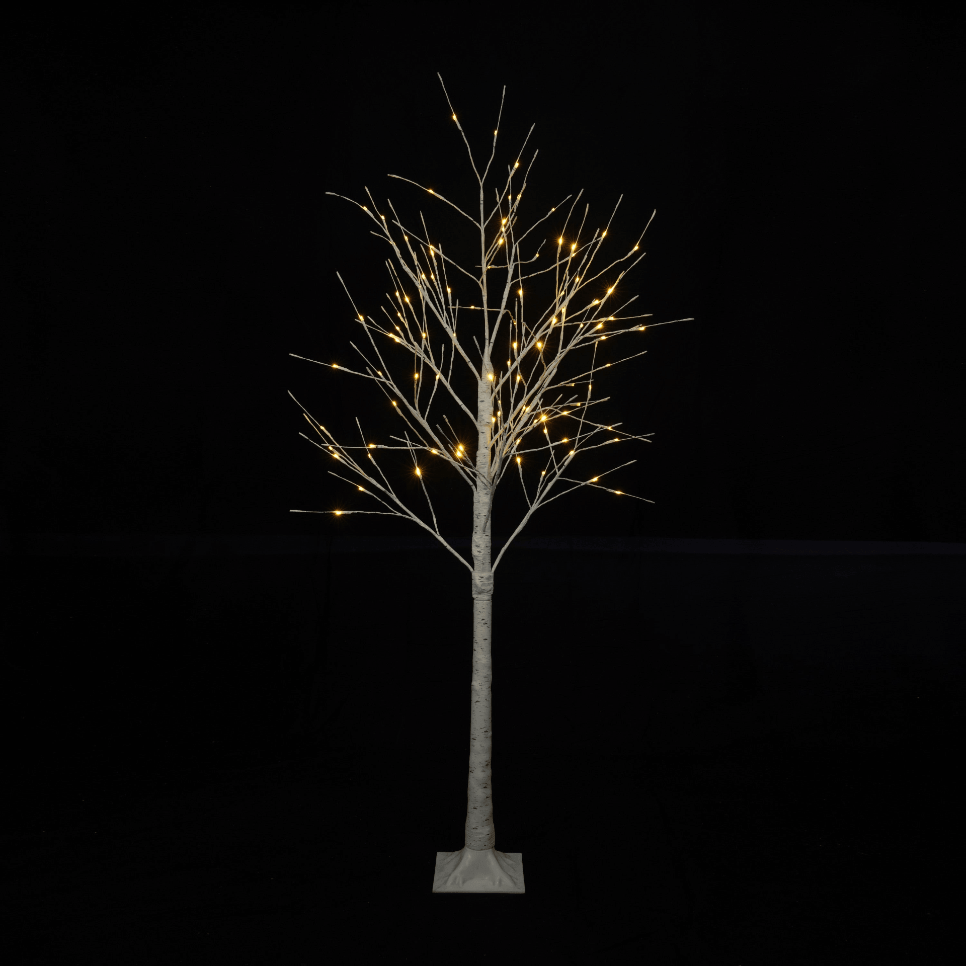 BIRCH TRIO | Set of Lighted Birch Trees, 4FT 48 LED/5FT 72 LED/6FT 96 LED - Disselt Designs