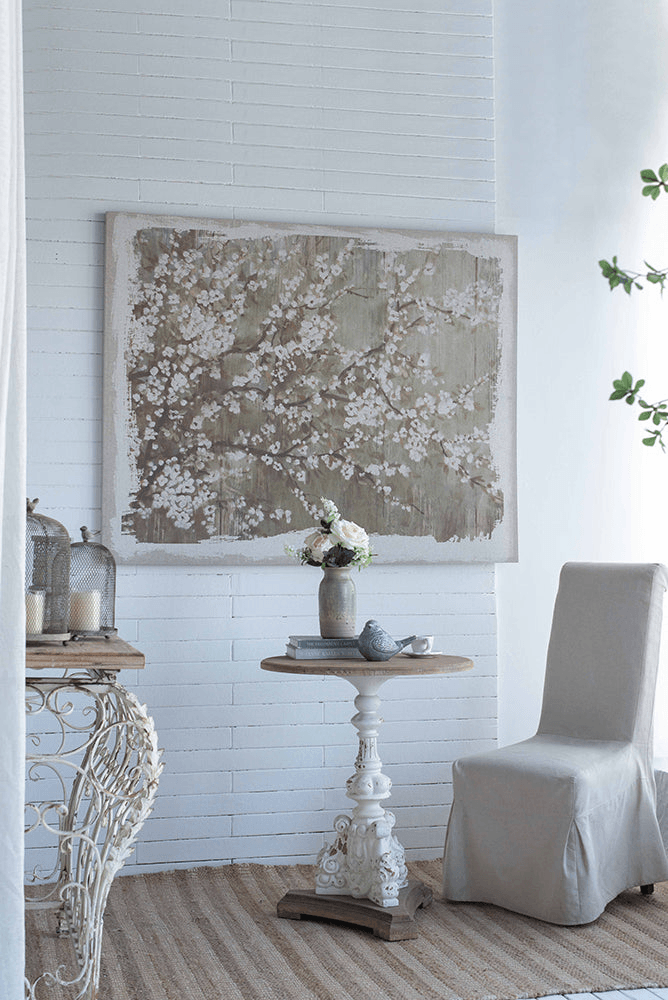 CHERRY BLOSSOM | Cherry Blossom Canvas Art Print, 60" x 48" - Disselt Designs