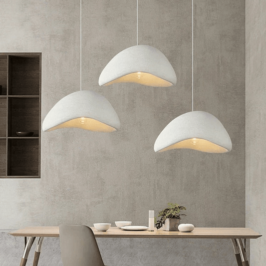 ABIKOO | Grey Ceiling Pendant Lamp - Disselt Designs