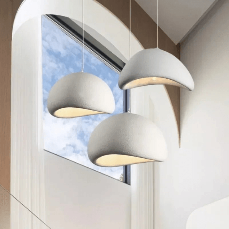 ABIKOO | Grey Ceiling Pendant Lamp - Disselt Designs