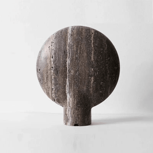 JRRIK | Travertine Table Lamp - Disselt Designs