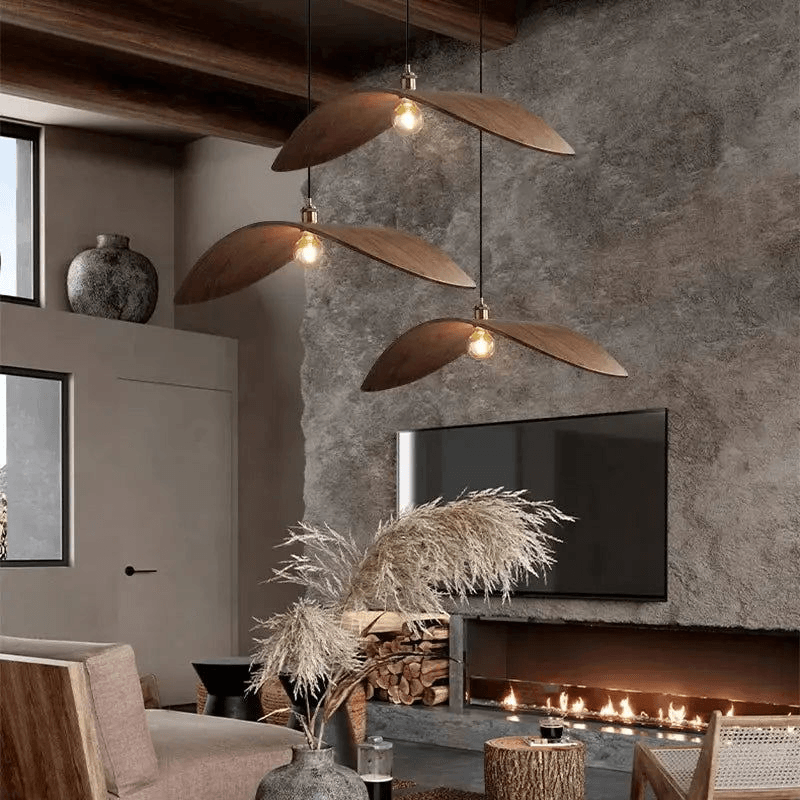 LEAVES | Wooden Ceiling Pendants - Disselt Designs