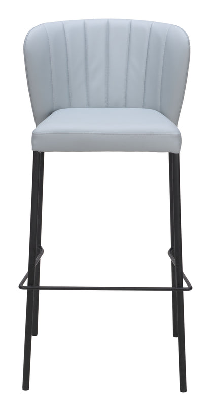Linz Barstool (Set of 2) Gray - Disselt Designs