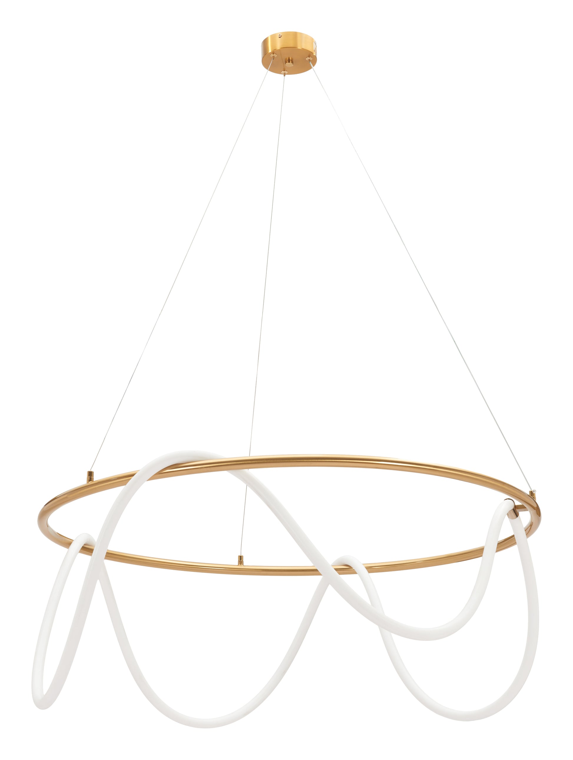 Wiber Ceiling Lamp Brass - Disselt Designs