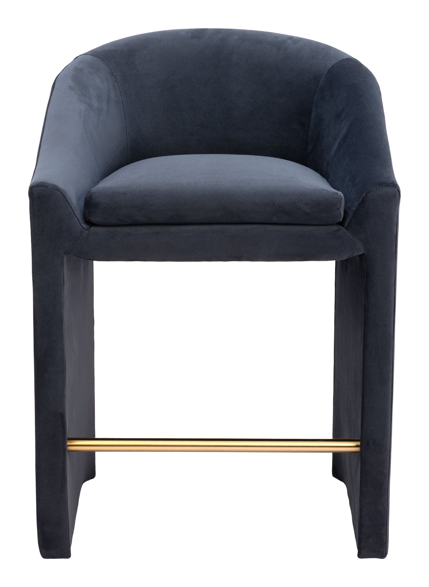 Emas Counter Stool Midnight Gray - Disselt Designs