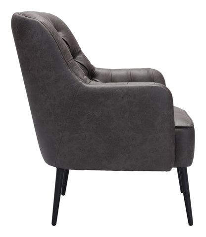 Tasmania Accent Chair Vintage Black - Disselt Designs