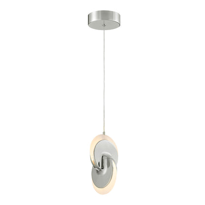 Deuterium Pendant // Chrome - Disselt Designs